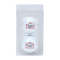 2 Logo Golf Balls Clear Clamshell