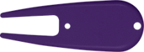 Plastic Divot Tool - Dark Purple