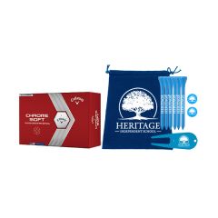 Drawstring Bag  with Golf Balls Divot Tool & Accessories
