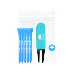 Polybag 5 Tees 1 Ball Marker 1 Rubber Divot Tool