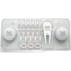 Business Card Gift Pack with 2 Logo Golf Balls