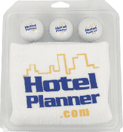 Golf Towel Golf Balls in Clear Pack