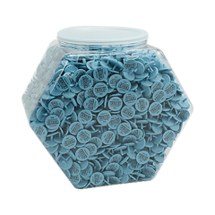 Plastic Ball Markers in Clear Display Bowl