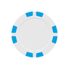 Blank Non Imprinted Items - Poker Chips (Pack of 25)